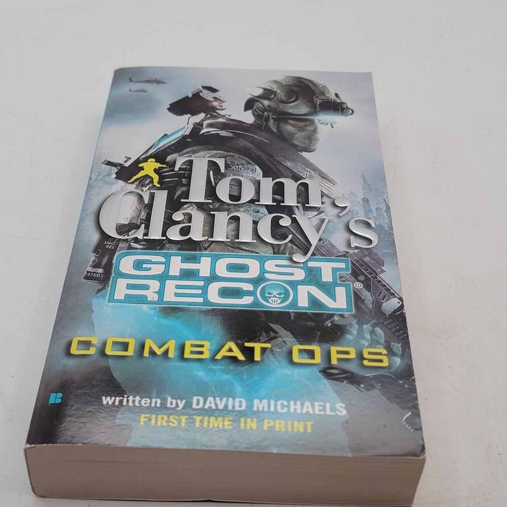 David Michaels Tom Clancy's Ghost Recon: Combat Ops Paperback First Print EXCLNT